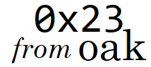 0x23